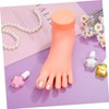 Outanaya Creative Nail Art Practice Foot Model Flexible Training Tool