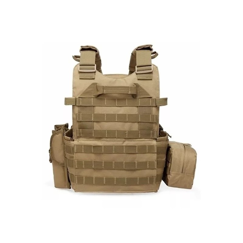 Yuqing Chaleco Tactico Militar Paintball Airsoft Gotcha Policia