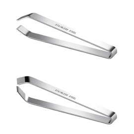 2 PCS Professional Fish Bone Tweezers,Stainless Steel Fish Bone Remover Set with Slant Pliers for Kitchen Cooking,Salmon, Trout, and More