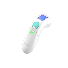 Motorola Baby MBP66NT Digital Contactless Thermometer for Adult and Baby with LCD Display, 2 Colours, Measures Temperature of Body, Food and Liquid, White