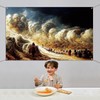 Passover Photo Booth Backdrop Pesach Moses Crossing The Red Sea