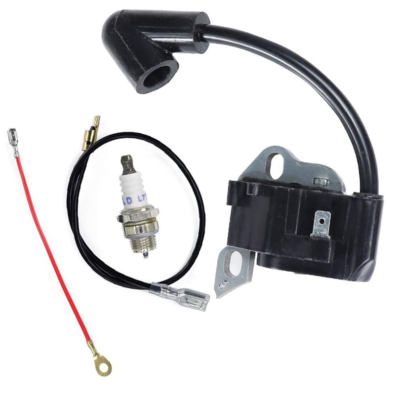 HUYUR Ignition Coil Module with Wires and Spark Plug for