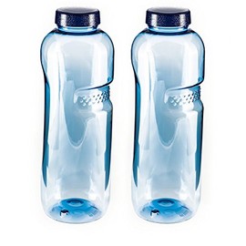 2 Xwasserflasche 750 ml Tritan (Bisphenol A-Free) Water Bottle