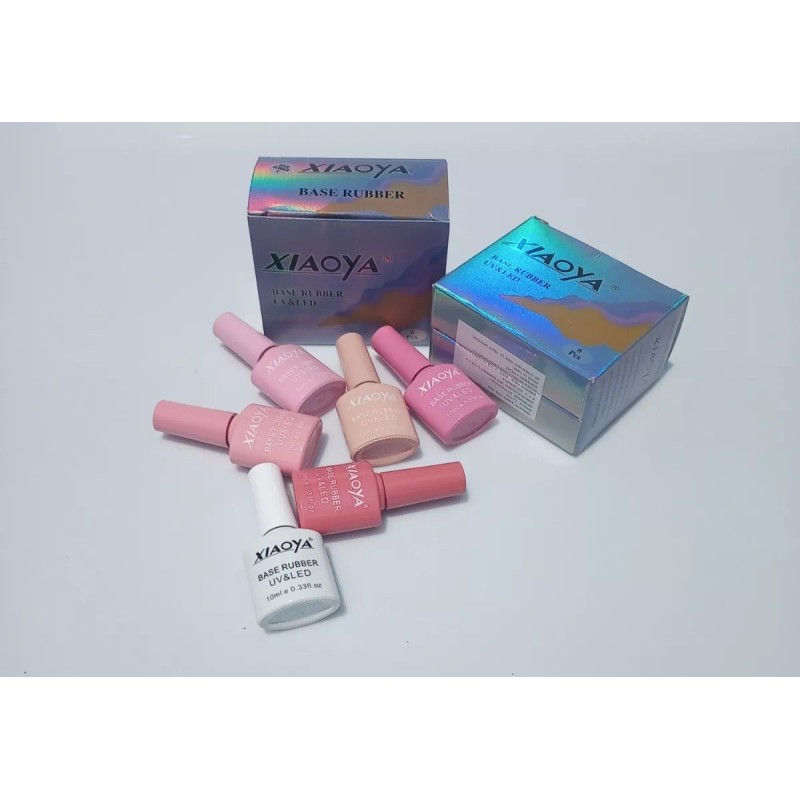 Xiaoya Gel Polish Para Uñas Base Rubber 6 Colores Gama
