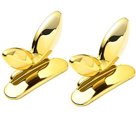 2 Pcs Toilet Seat Lifter Toilet Seat Lifter Handle Toilet Lid Lifter Toilet Cover Lifter Toilet Lid Handdle Avoid Touching for Various Bathroom Accessories Golden