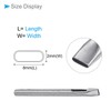 CoCud Hollow Punch 2mm x 8mm Hole 45# Steel Oval