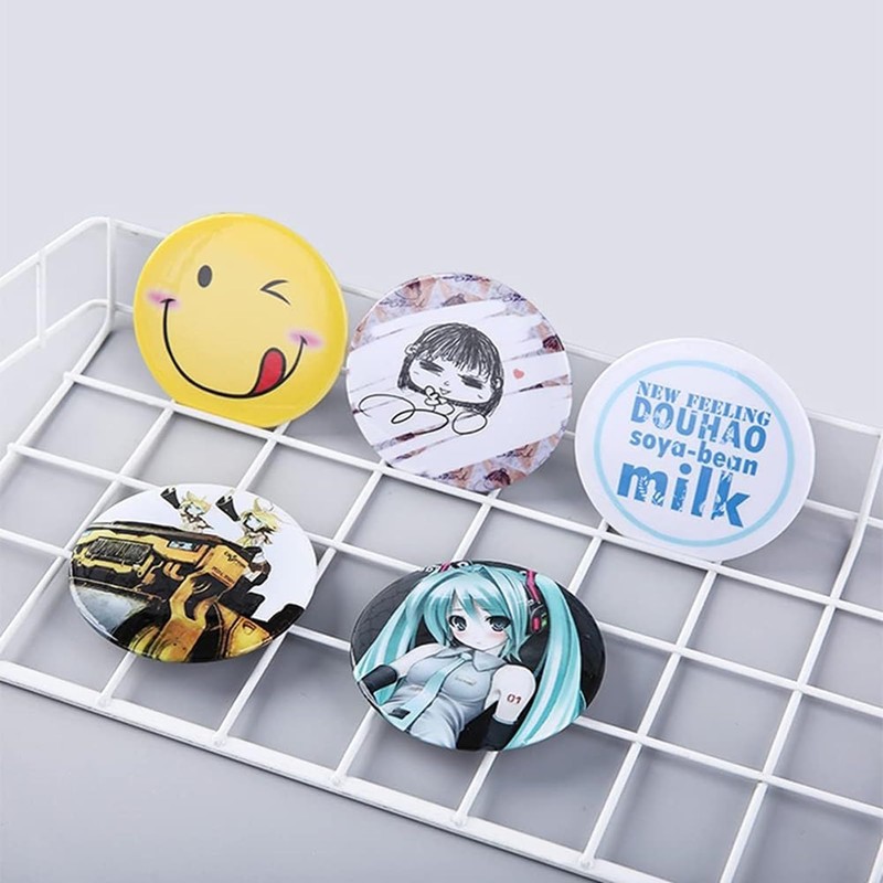 Button Maker Film, Premium PVC 200 Sheets Multi-Purpose Button Film