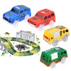 Tracks Cars Replacement only, Toy Cars for Magic Tracks Glow