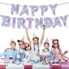 Purple Demon Birthday Banner Hunters Themed Birthday Party Paper Banner