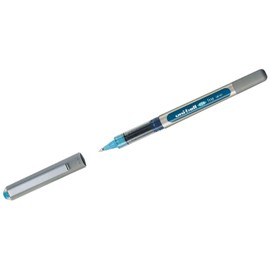 5 X UNI-BALL Eye UB-157 Roller Ball Pen FINE (0.7mm) Light Blue