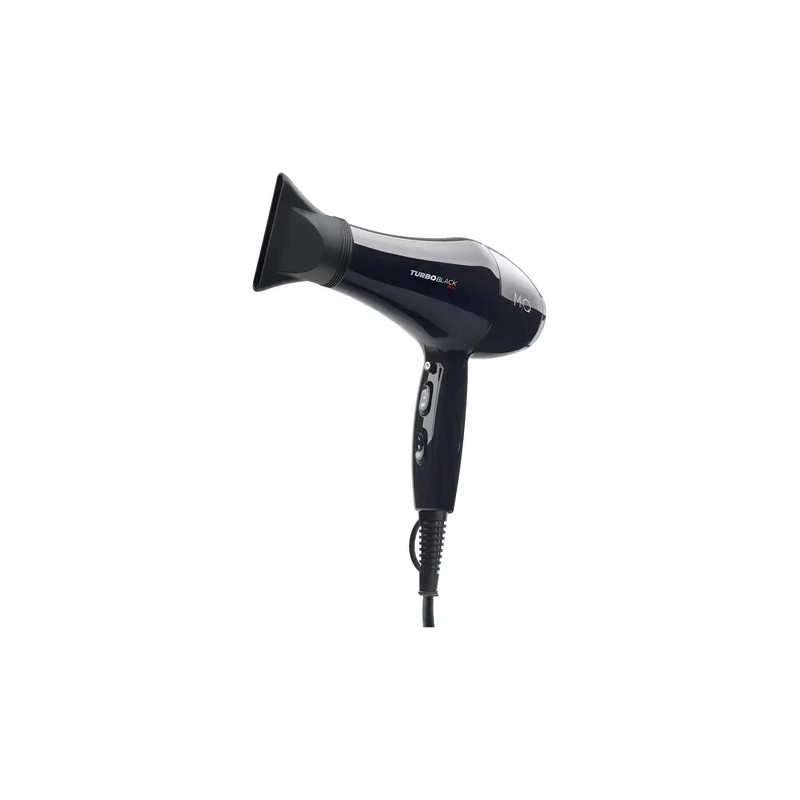 Secadora De Pelo Profesional Mq Turbo Black 2400 W Ligera