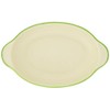 Banko Ware 12476 Oven-safe, Color Line, Oval Au Gratin Plate,
