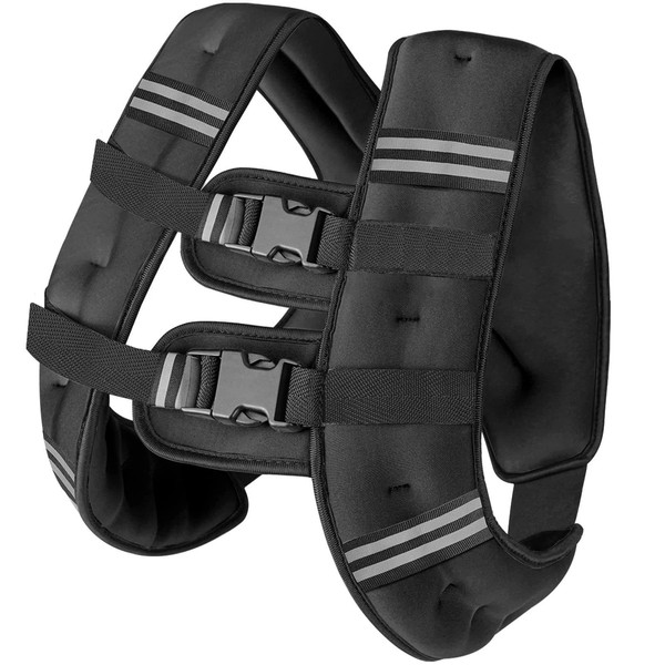 for Weighted Vest 20lbs for Men & Women Reflective Stripe