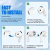 [5 Pairs] Ear Tips Cover for AirPods 4 Earbuds (2024),