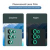 Omorro Compatible for Galaxy S24 Plus Luminous Camera Lens Protector