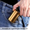 Yesland 8 Pack Smell Proof Containers, 1.7 oz Aluminum Storage