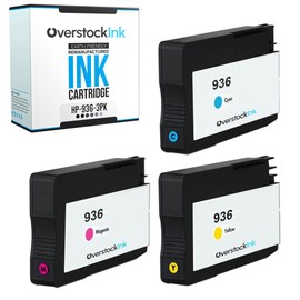 For HP 3-Pack Compatible OSI 936 Color Ink Cartridges for HP OfficeJet Pro 9125e