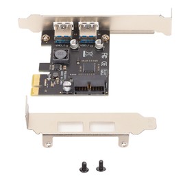 PCIE to USB 3.0 Expansion Card SUU3055N Desktop Usb3.0 19/20PIN Interface Expansion Card