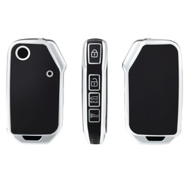 OFFCURVE Key Cover Car Key Case Protective Cover for Kia Sportage R Stinger GT Ceed CD Proceed Sorento Cerato Forte Soul Stinger Niro Telluride Seltos K5 KX3 GT