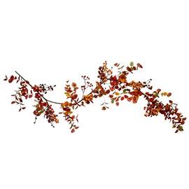 Northlight 5' Berry and Leaves Fall Harvest Artificial Garland - Unlit