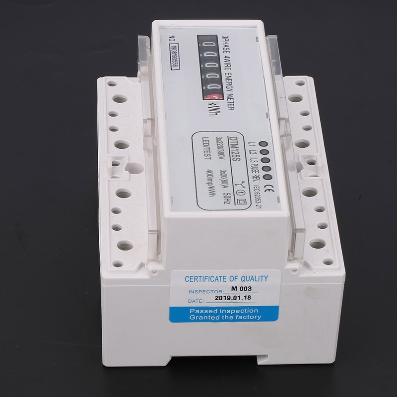 220/380V 20‑80A Energy Consumption Digital Electric Power Meter 3 Phase