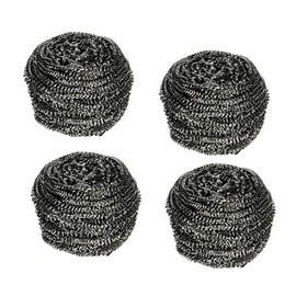 4 x Sponges Steel Sponges for Pouring Sponges, Sponges for Cleaning Pots and Washing Dishes(Diameter 6cm)