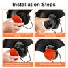 4 Pack Trimmer Spool Cover, Durable Replacement Mower Spool Line