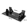 License Plate Bracket Black Stainless Steel Winch License Plate Holder