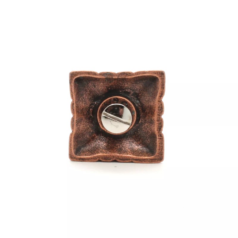 Stecksstore Santa Fe Square Concho Antique Copper 3/4" 7450-10