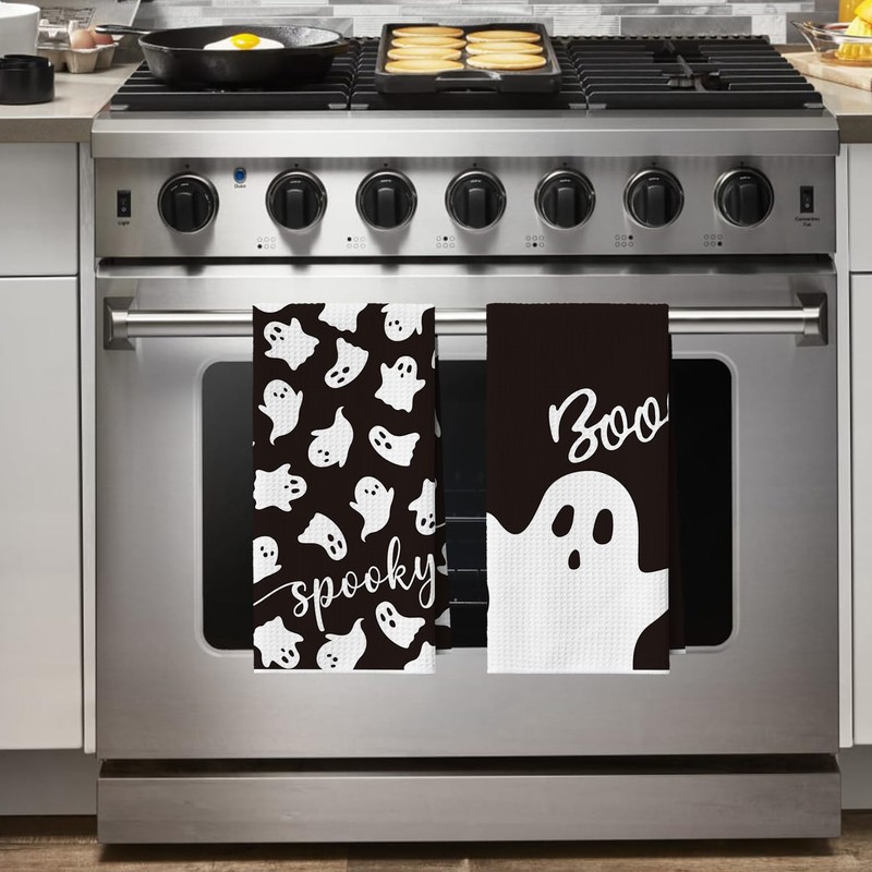 Artoid Mode Black Ghost Spooky Boo - Juego de 2