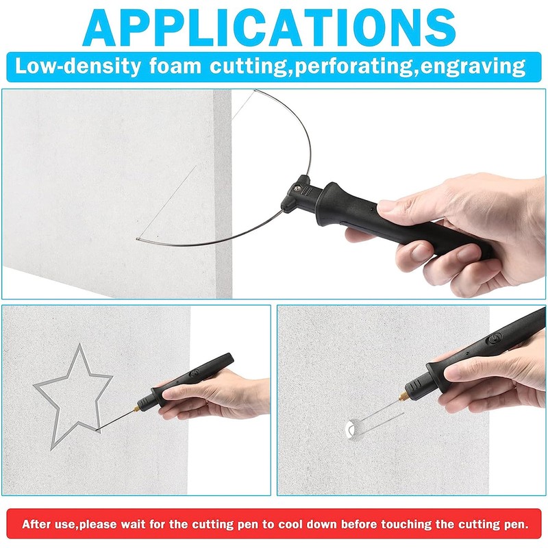 4 in 1 Electric Foam Cutter with Voltage Controller Hot