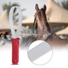 Equine Sweat Scraper, Horse Scraper Tool Rust Resistant with Comb