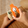 Plastic Bottle Cap Opener,2 Pack Water Bottle Opener,Orange Soda Can