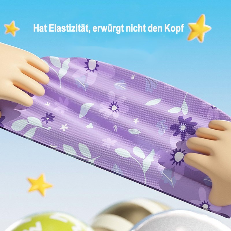 Ancaiqi Children's Swimming Cap, Fabric Bath Hat, Printed Bath Hat