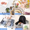 Reusable Silicone Storage Bags, 2 PCS Stand Up Food Grade