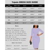 Womens 2024 Summer Dress Elegant Bodycon Boho Wedding Guest 3/4