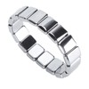 Terahertz Rectangle Bead Bracelet Energy Stone Fashion Unisex Terahertz Elastic