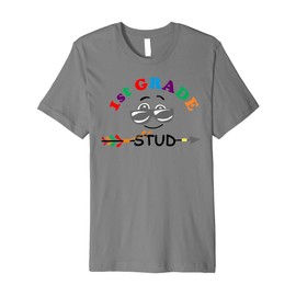 1st Grade Stud Cool Sunglasses Back To School for Student Premium T-Shirt
