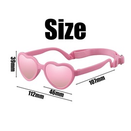 COACOM 1 Stück Baby -Sonnenbrille, Schöne Sonnenbrille, Süße Sonnenbrille, Outdoor -Reisematerial, Kreative Sonnenbrille.