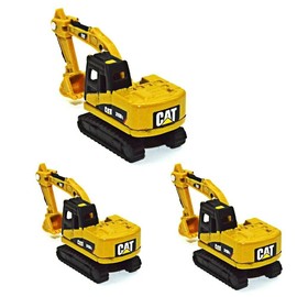 3X 1:160 N Scale Miniature Excavator Engineering Vehicle Diecast Mini Truck Model Exquisite
