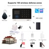 Splenssy 433MHz Wireless WiFi + GSM Auto-Dial Alarm Security System