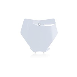 Acerbis Front Number Plates For Ktm - 20 White (2736276811), One Size