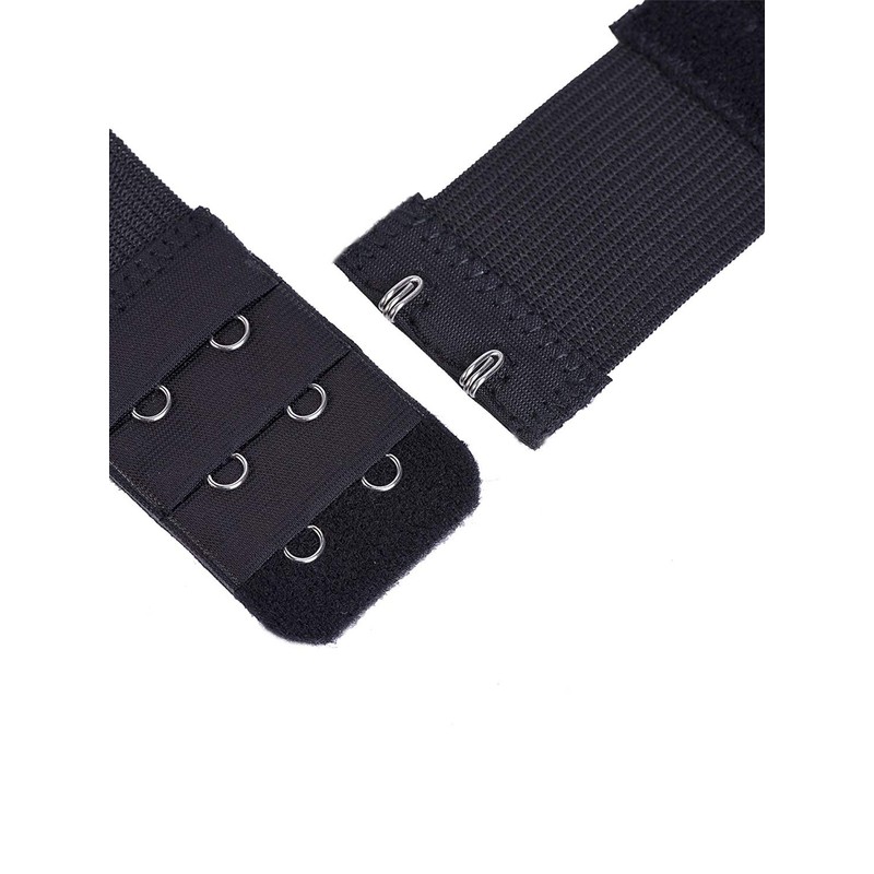 Onwon 6 Pieces Elastic Bra Extenders 2 Hook 3 Row