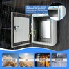 Outdoor Electrical Box Waterproof, NEMA 4 Steel Enclosure Box with