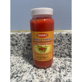 Trinidad Soogrim's Trinidad Pimento Flavor Pepper Sauce 12oz