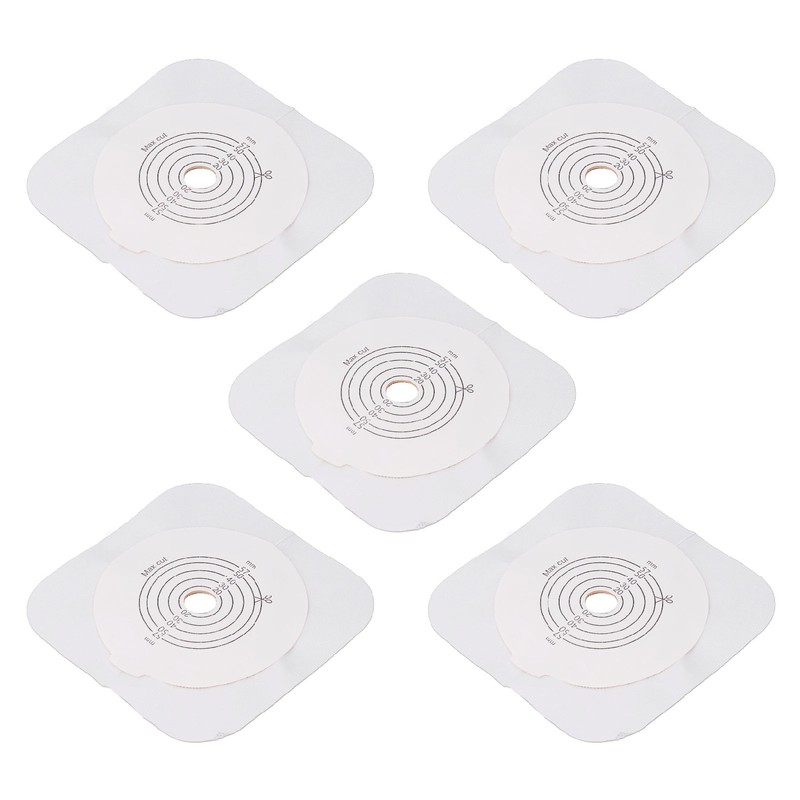 5Pcs Ostomy Barrier Ring Leakage Proof Versatile Ostomy Barrier Extender