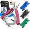 Aventuris® Pink Multi-Tool Stainless Steel with 21 Functions, Gifts for
