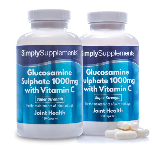 Glucosamine 1000mg with Vitamin C (180+180 Caps)