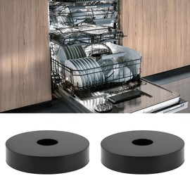 SING F LTD 8Pcs Rubber Washers Height Round Anti 50x12x10mm for Central Air Conditioner Indoor Unit Fan Coil Unit Washing Machine