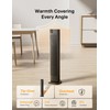 PELONIS 30” Ceramic Tower Space Heater with Adjustable Thermostat for